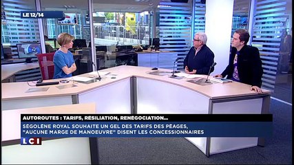 Autoroutes : Daniel Quéro, président de 40 millions d'automobilistes, sur LCI 17/12/14