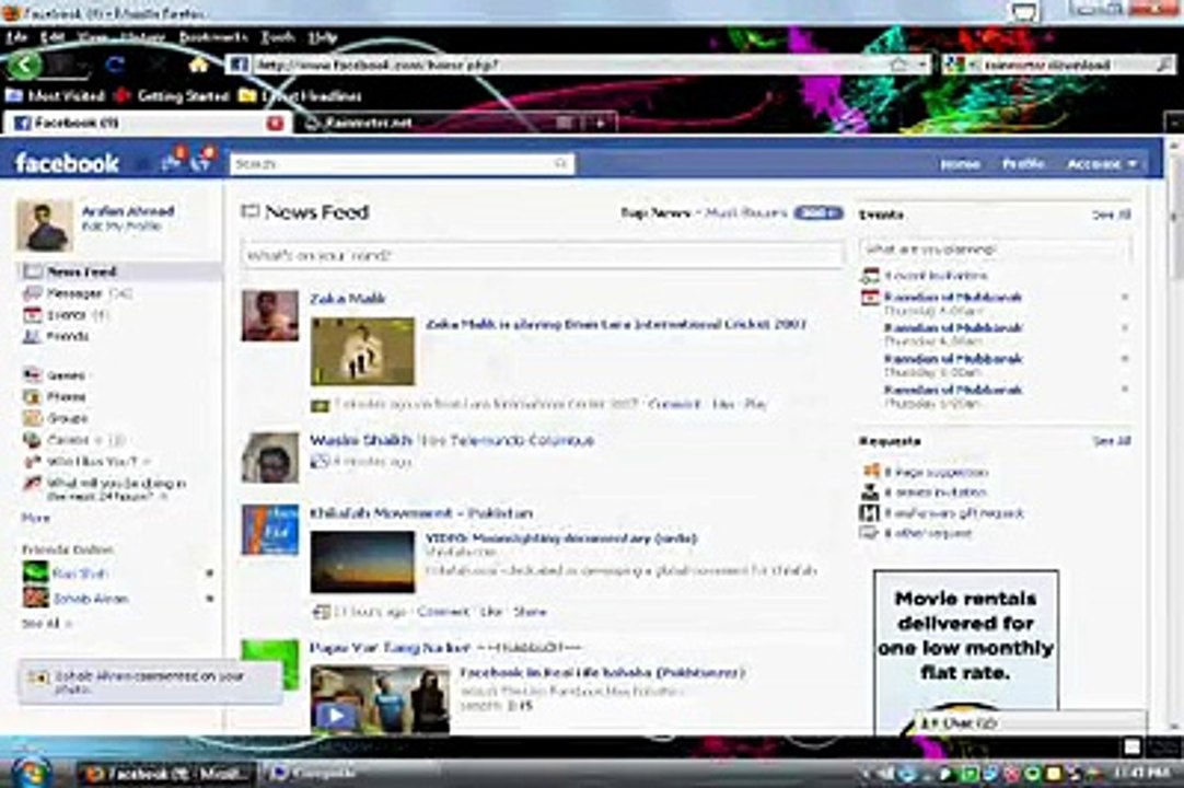 My awsome desktop view