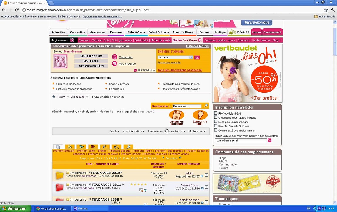 Vidéo Tutoriel : Comment créer un sondage dans les forums Magicmaman ?