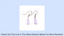 Idin Drop Earrings - Purple hearts drop earrings (approx. 3.2 cm) Review