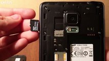 Come inserire la microSD dentro Samsung GALAXY Note Edge