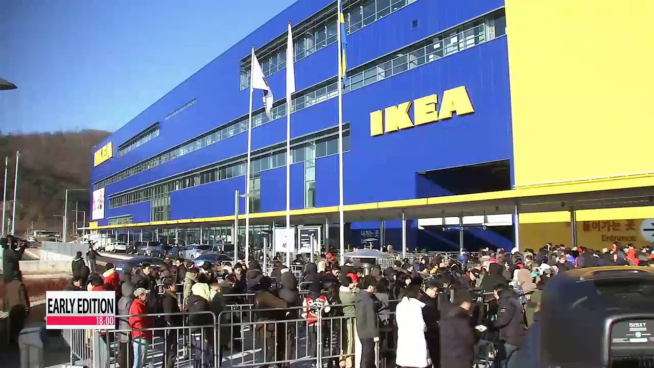 Ikea Opens First Branch In Korea Video Dailymotion