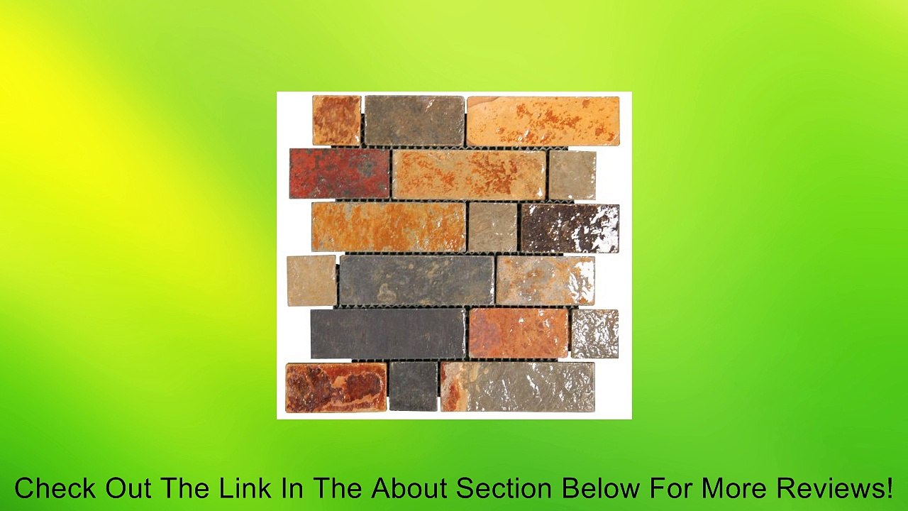 California Gold Slate Multi Color Brick Review