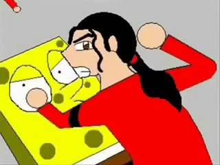Michael Jackson And Spongebob Squarepants In The Studio Funny Animation Show