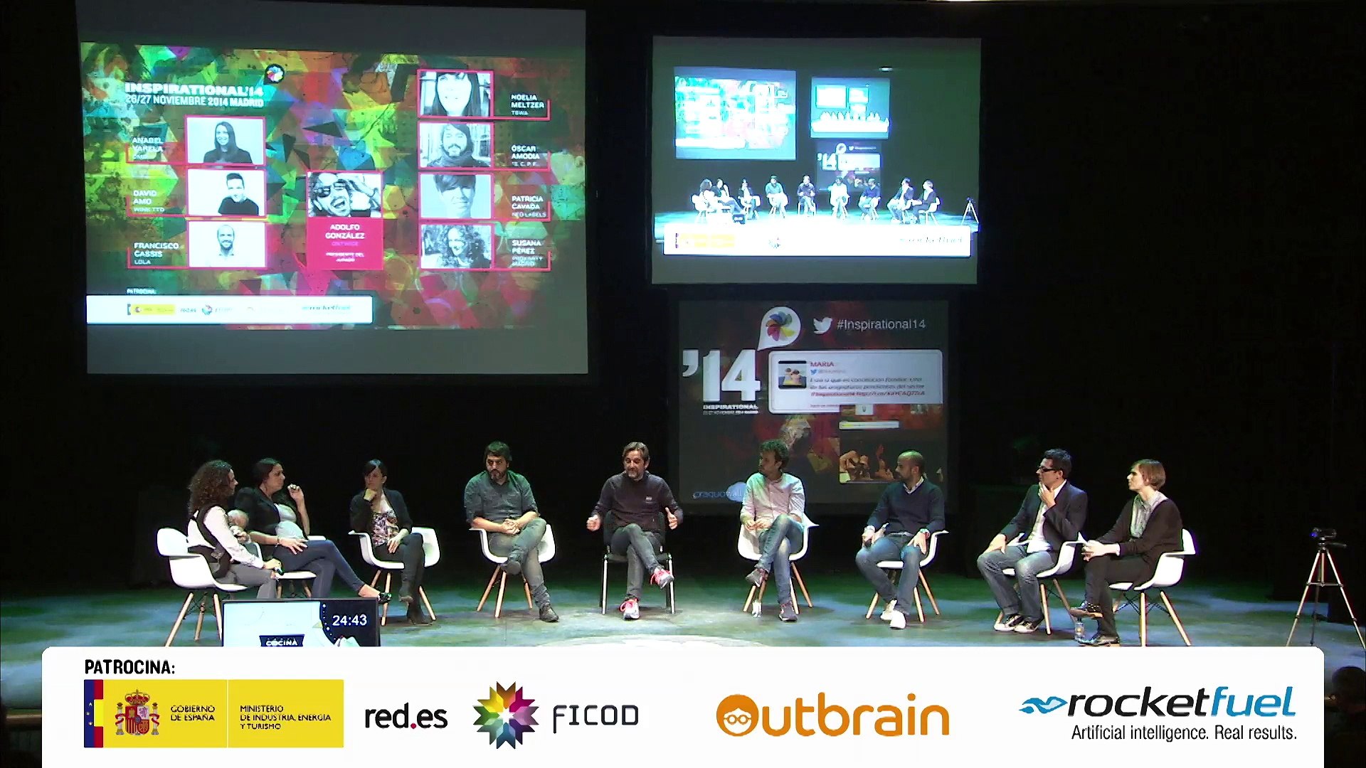 ⁣Keynote Mesa Redonda Premios Inspirational (Jurado) Inspirational 14