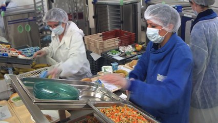 Solidarité : l'hôpital du Mans donne ses surplus