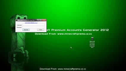 Gratuit Minecraft Générateur de Compte Premium Novembre 2012][1]