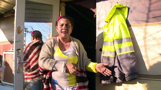 Un bidonville de Roms menacé d'expulsion à Stains