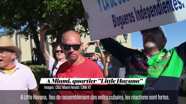 Rapprochement USA-Cuba : la colère des exilés cubains de Miami
