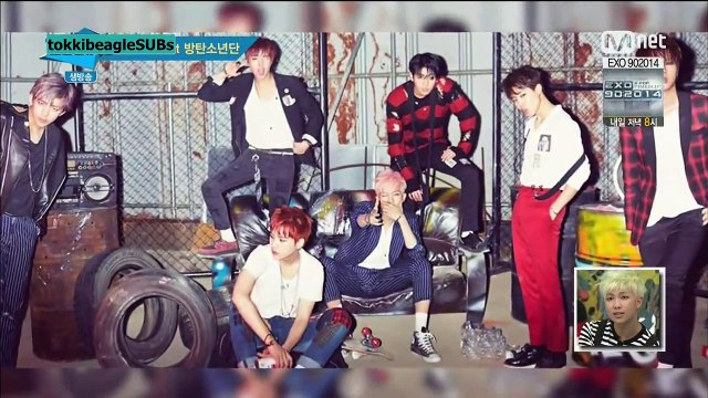 [SUB ESPAÑOL] 141023 BTS en MCountdown Begins Open Studio (3/6)