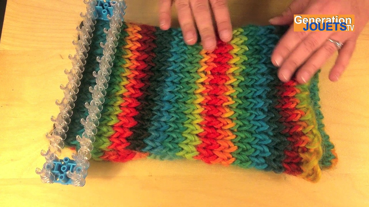 Rainbow Loom écharpe en laine