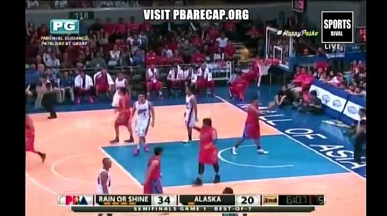 Rain or Shine VS Alaska Aces [2nd QUARTER] - December 18, 2014 GAME REPLAY