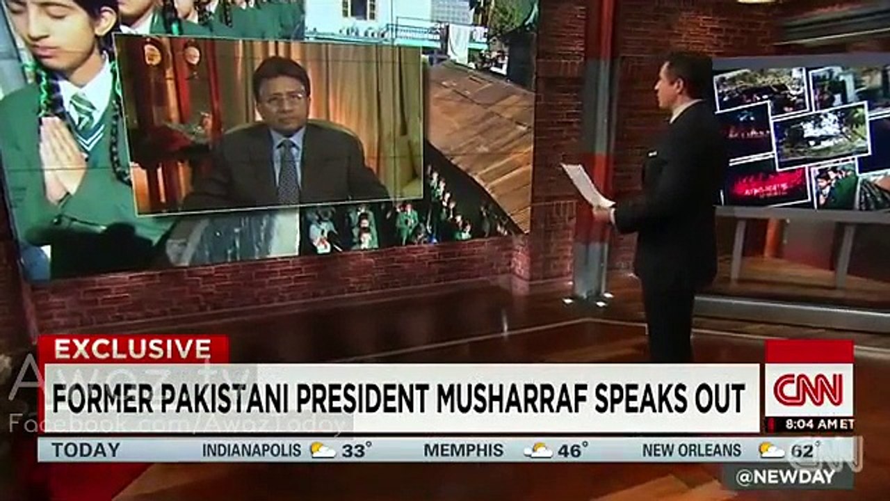 Pervez Musharraf on CNN: U.S. to blame for Taliban siege