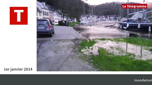 Châteaulin. Les inondations 2014 en moins de 2 minutes