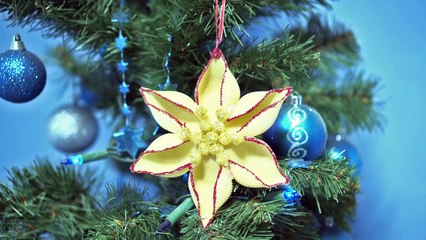 How to make Big Pasta Star Ornament for Christmas Tree by Creative Mom