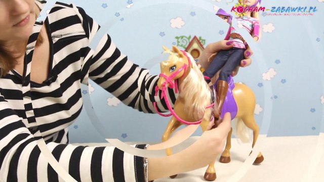 Barbie Tawny Horse and Doll Set / Barbie z Koniem Tawny - Mattel - BJF78 - Recenzja