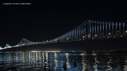 Spectacular Bay Bridge Lights To Become Permanent Installation