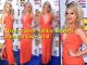 Dare to bare: Ashley Roberts dares in low-cut dress