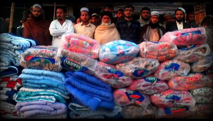 Al-Khidmat Foundation Razai Distribution