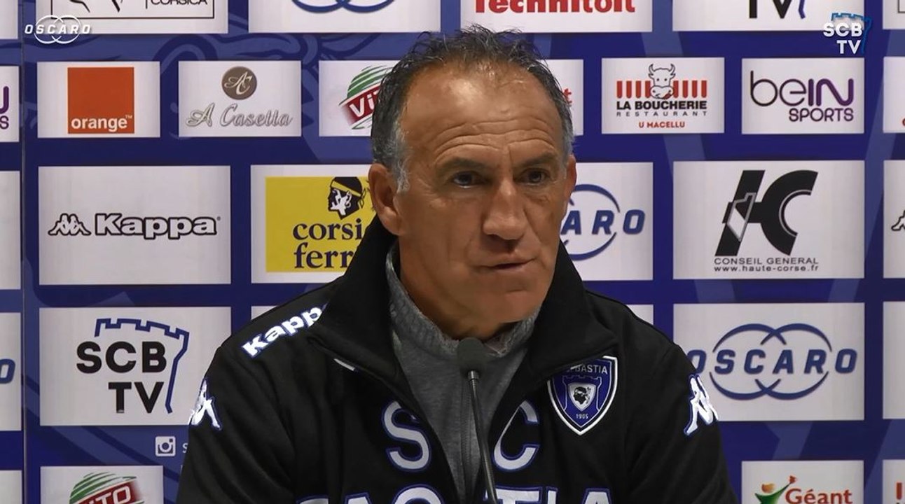 Caen-Bastia : Conf. d'avant-match de G. Printant