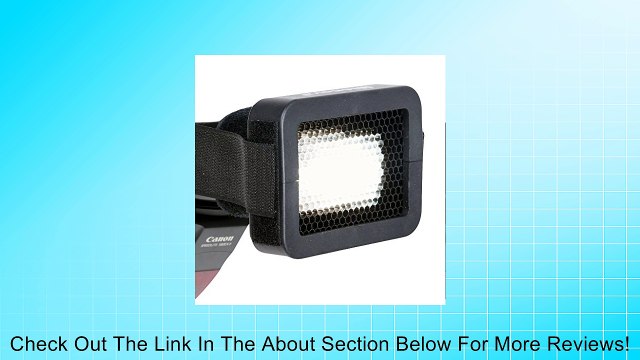 Opteka OSG16 1/6 Universal Honeycomb Grid for External Camera Flashes (Black) Review