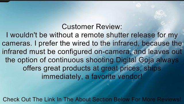 Professional Wired Remote Switch (CS-205 Replacement) for PENTAX 645D, K3, K5, K5 II, K30, K50, K110D, K100D, K100D Super, K200D, K10D, K20D + MagicFiber Microfiber Lens Cleaning Cloth Review