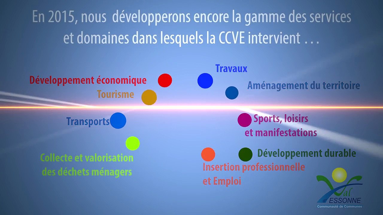 Carte de vœux 2015 de la CCVE