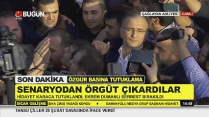 Serbest Bırakılan Ekrem Dumanlı'dan İlk Açıklama