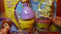 Easy Disney Princess Sofia & Clover Play Doh Makeables Set.