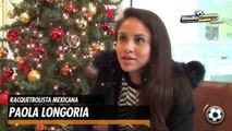 Paola Longoria vivió Navidad adelantada