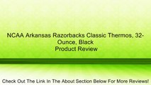 NCAA Arkansas Razorbacks Classic Thermos, 32-Ounce, Black Review
