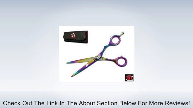 5.5 Titanium CUT Brand Pro Hair Cutting Shears Scissors German Steel 2101TC Review