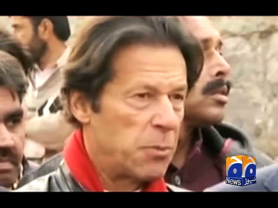 Imran Khan condemns Peshawar school attack-Geo Reports-16 Dec 2014
