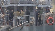 Après six mois à Saint-Nazaire, les marins russes repartent sans 