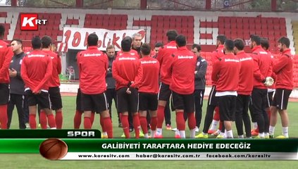 Galibiyeti Taraftara Hediye Edeceğiz