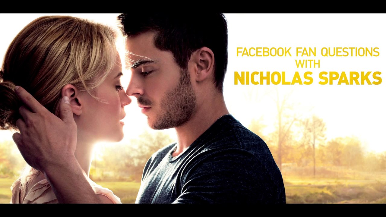 Facebook Fan Questions with Nicholas Sparks - W...