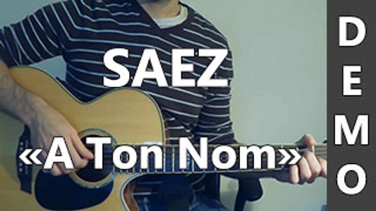 Damien Saez - A ton nom - DEMO