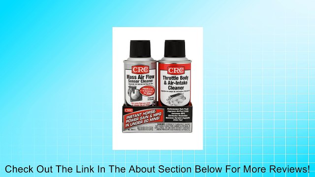 CRC 05111 Single-Use MAF and Throttle Body Cleaner - Twin Pack Review