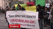 İstanbul Üniversitesi'nde Protesto!