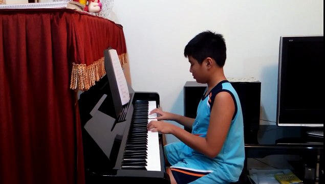 Happy New Year 2015-ABBA piano cover by Nhan