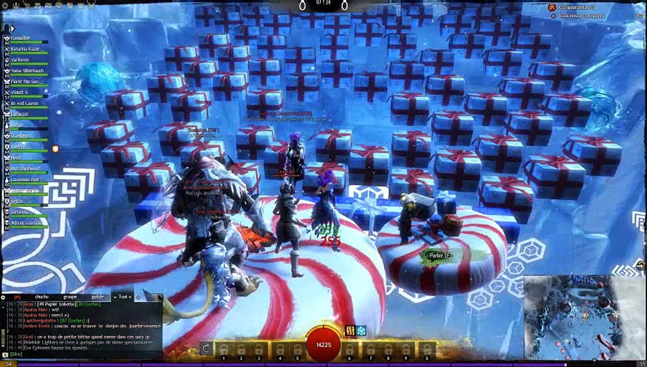 Guild wars 2 Jumping de Noël