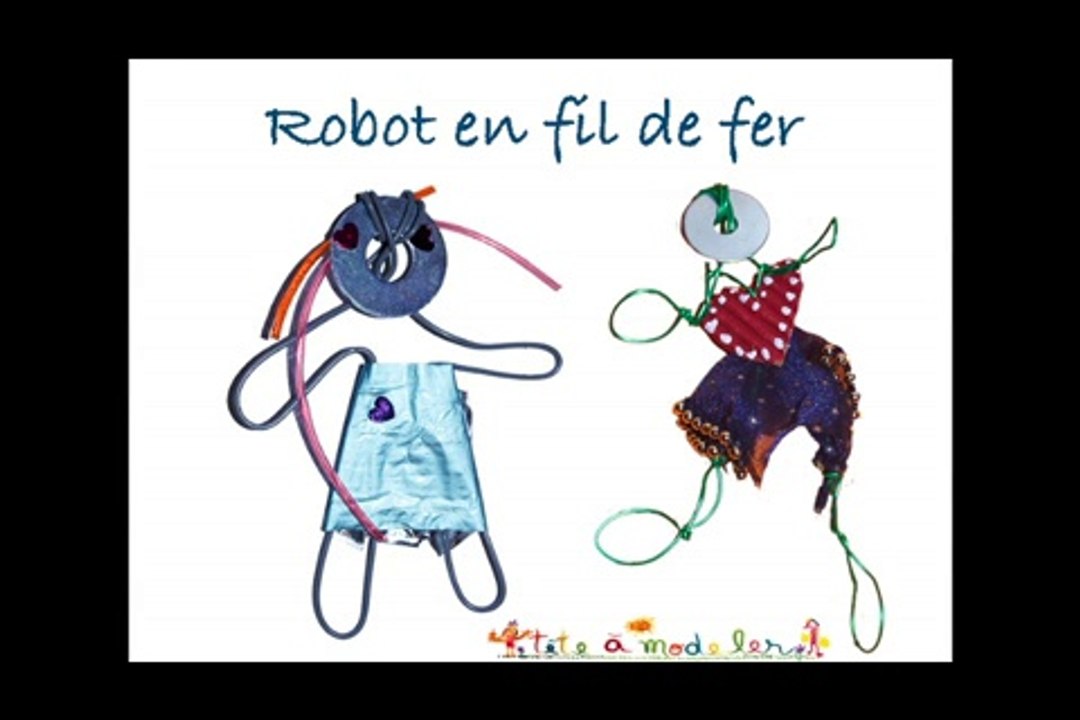 Robot en fil de fer