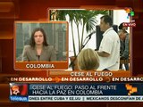 Estado colombiano cesará el fuego al firmarse acuerdos sólidos en Cuba