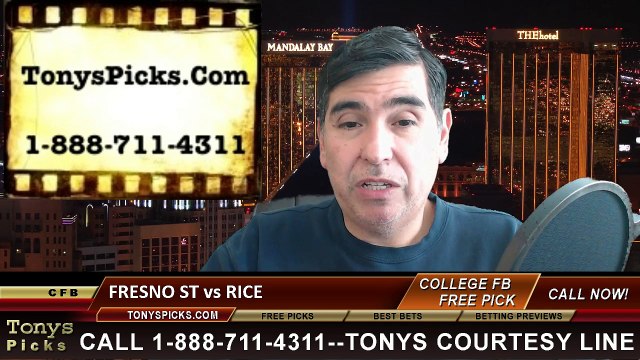 Rice Owls vs. Fresno St Bulldogs Free Pick Prediction NCAA College Football Hawaii Bowl Odds Preview 12-24-2014