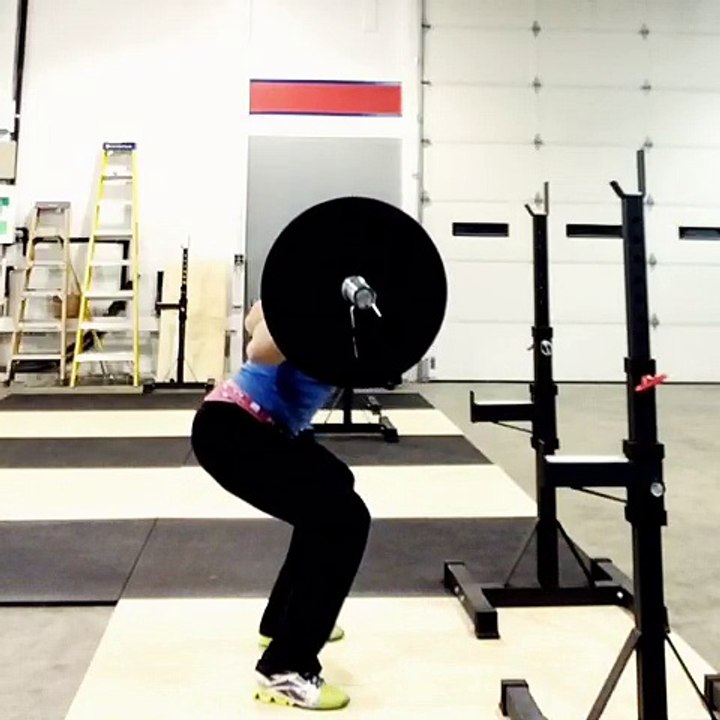 Backsquats 4x3 165#