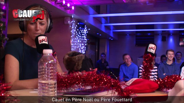 Cauet en Père Noël ou Père Fouettard - C'Cauet sur NRJ