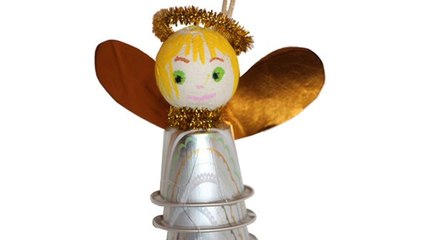 Ange de Noël en capsules de café