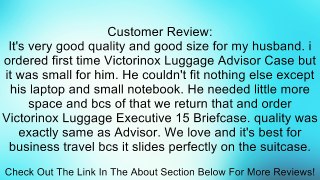 Victorinox Luggage Executive 15 Briefcase Review