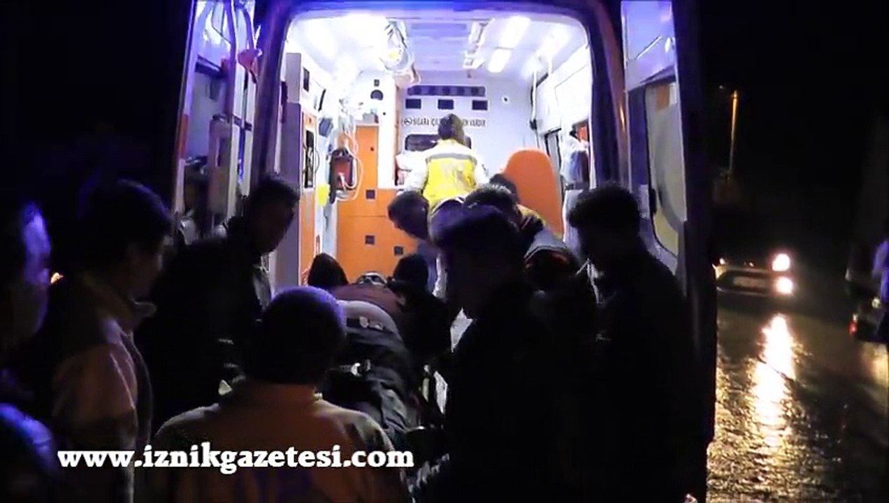 Tır ile Ticari taksi çarpıştı 1 kişi yaralandı