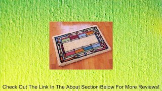 Stained Glass Rug Latch Hook Rug Kit Review